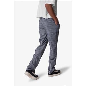 New MNML punk zip trouser pants plaid sz 32